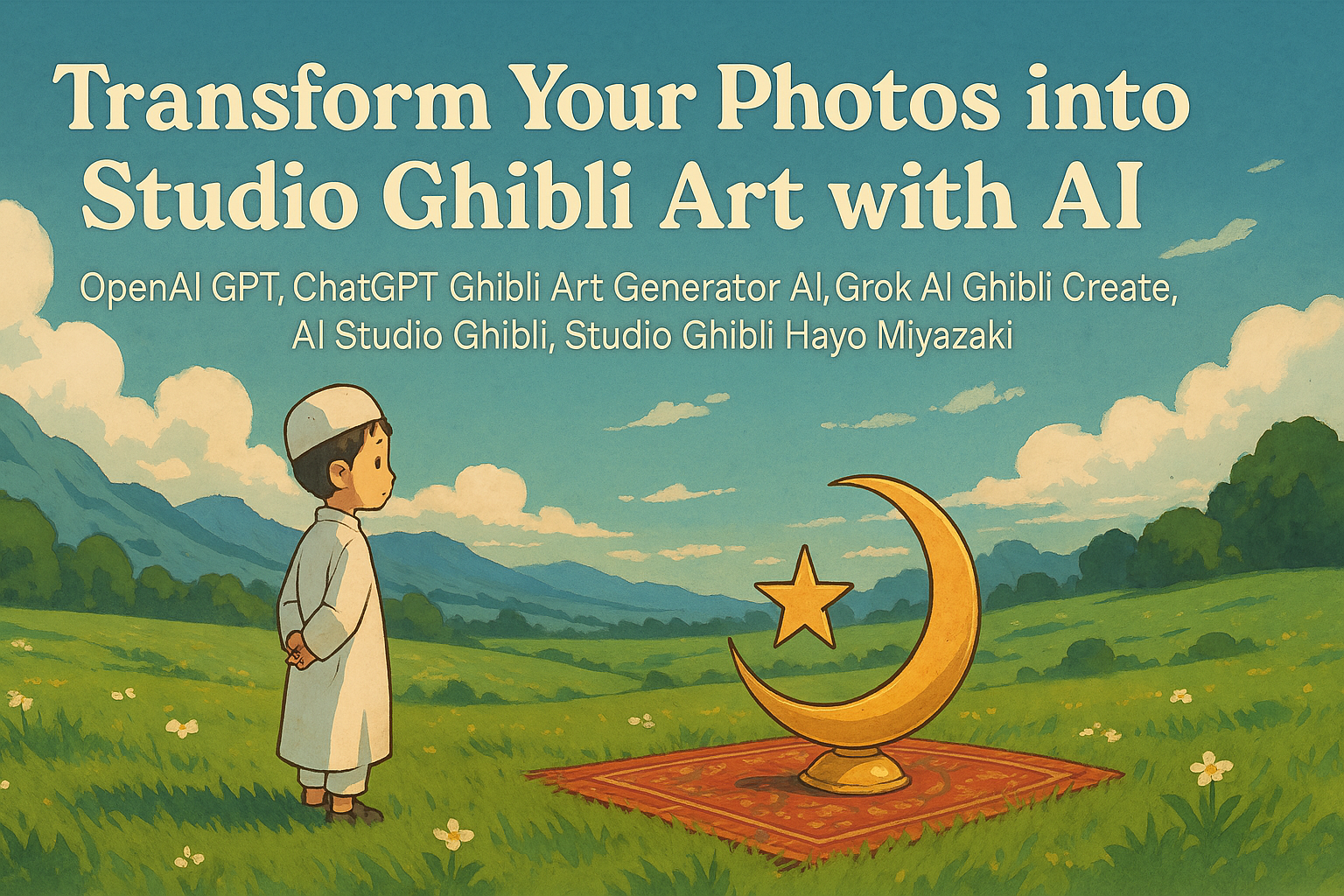 Transform Your Photos into Studio Ghibli Art with AI